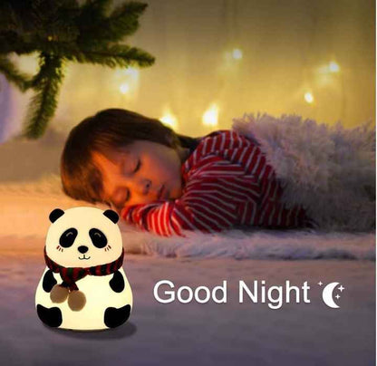 Cute Panda Night Lamp for Kids