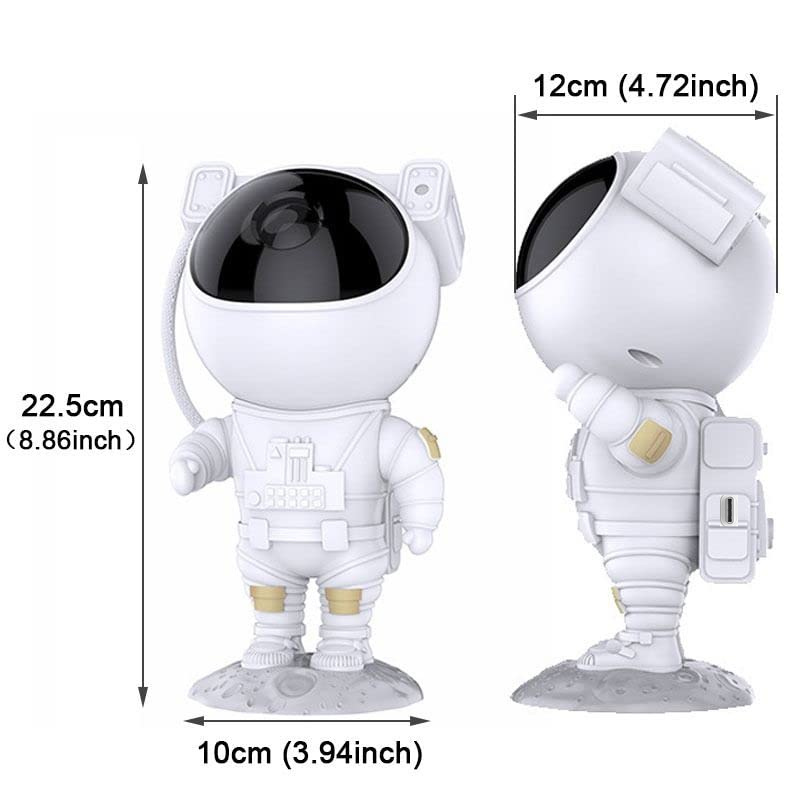 Astronaut Galaxy Projector Night Light with Remote Control