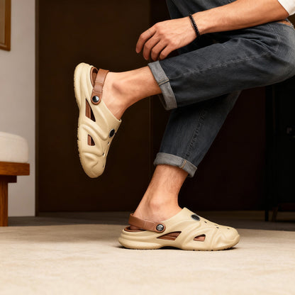 Stylish Lightweight Dailywear Casual Crocs Sandals For Men